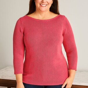 Talbots Hot Pink Sweater Medium​​​​